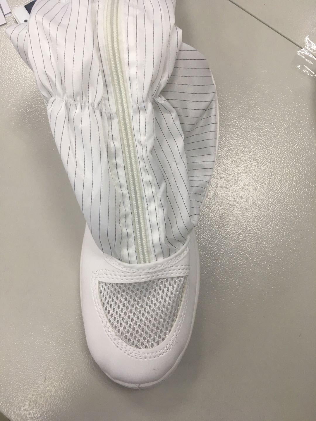 电子厂厂服-江苏般若电子厂厂服的定做案例-鹰诺达(图3) 电子厂厂服