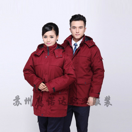 中国水电基础局冬季工作服定做案例(图2) 中国水电工作服